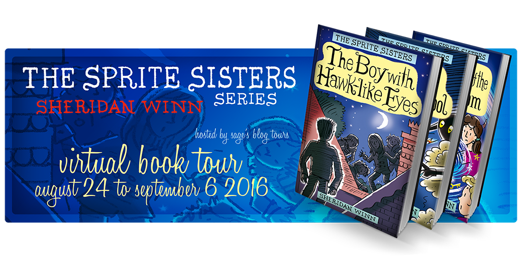 THE SPRITE SISTERS SERIES VIRTUAL BOOK BLOG TOUR – 24/8-6/9 2016